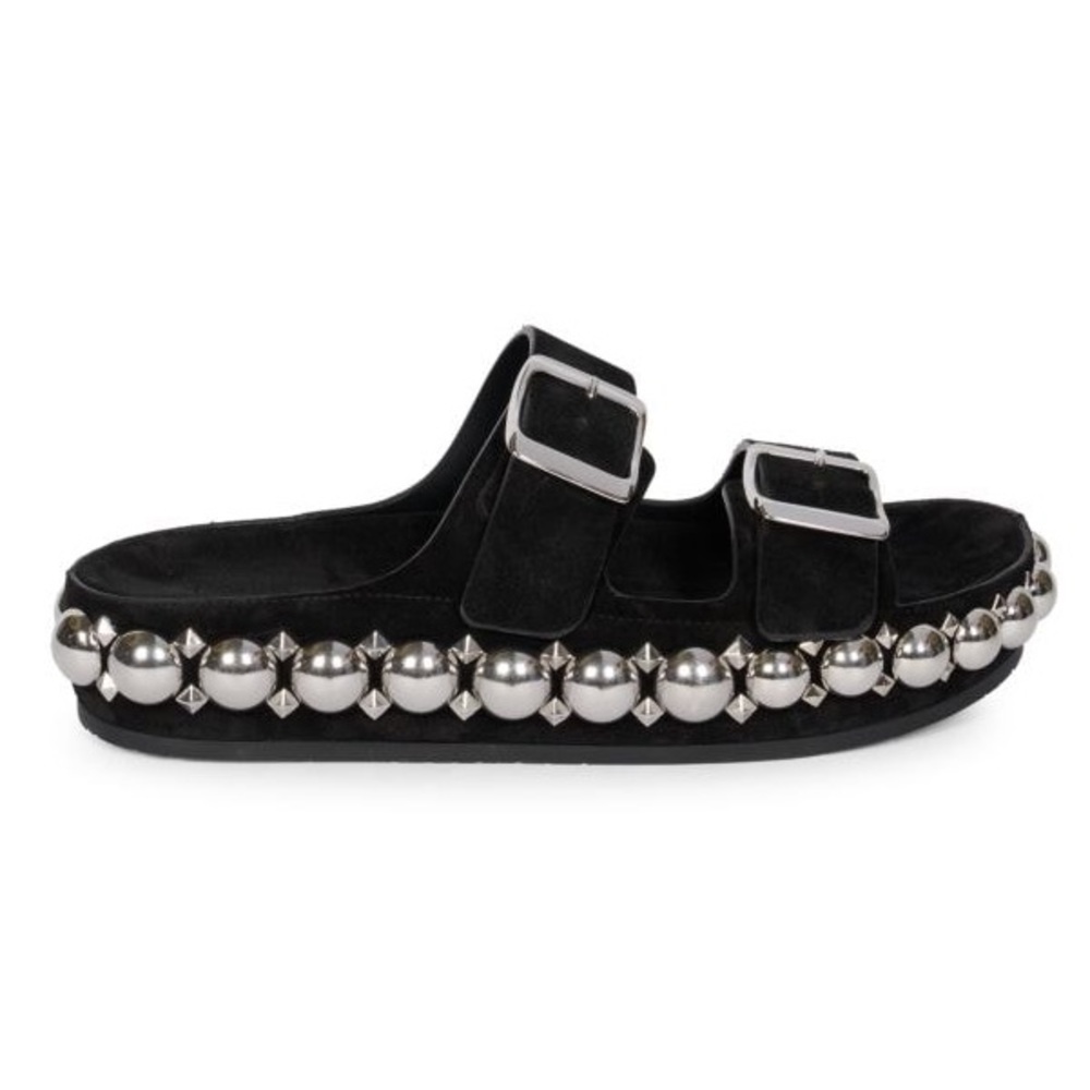 ALAÏA Black Sandal (SINGLE SHOE ONLY) Amputee Luxury Footwear - Picture 1 of 4
